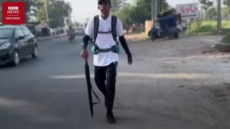 Usman Arshad: Mahasiswa Pakistan Jalan Kaki 4 RIbu Kilometer untuk Naik Haji