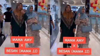 Lihat Mama Amy dan Mama Farida Ibunda Jeje Govinda Jalan Bareng ke Mall, Warganet: Pengumuman Semua Baik-baik Saja!