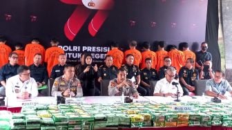 Bareskrim Polri Ungkap Peredaran 428 Kg Sabu dan 162 Ribu Pil Ekstasi Asal Belanda