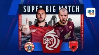 Jadwal Siaran Langsung BRI Liga 1 Hari Ini: Big Match Persija vs PSM, PSIS vs Bhayangkara FC