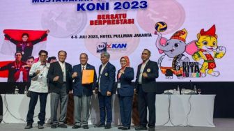 Marciano Norman Terpilih Secara Aklamasi Menjadi Ketum KONI 2023-2027