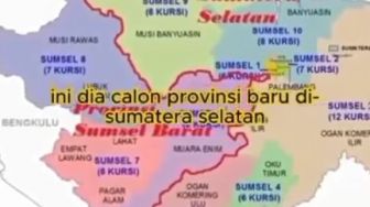 Sumsel Terlalu Luas, Tuntut Dimekarkan Jadi Sumsel Barat Dengan Ibu Kota Lubuklinggau