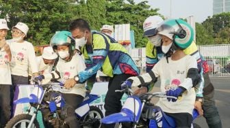 BAF Kembali Gelar Safety Riding Science for Kids di Jakarta Fair 2023