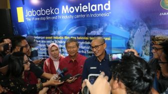 Menparekraf Sandiaga Uno Resmikan Jababeka Movieland di Kota Jababeka