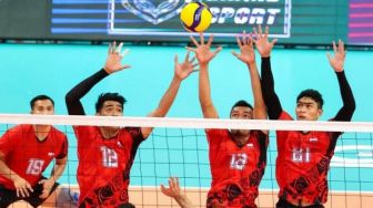 Hasil Timnas Voli Putra Indonesia vs Thailand di AVC Challenge Cup 2023: Garuda Kalah 2-3