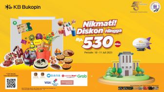 Meriahkan HUT KE-53, Bank KB Bukopin Tebar Diskon Belanja dan Makan Hemat Hingga 53%