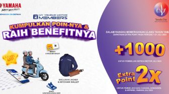 HUT ke-49 PT YIMM Sediakan Hadiah Gebyar Yamaha Day 2023, Silakan Ikut Serta untuk Periode Juli