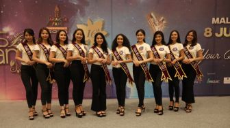 Keseruan Malam Penobatan Miss Jakarta Fair 2023