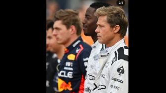 Brad Pitt Pakai Race Suit di F1 GP Inggris 2023, Siap Memperpanjang Daftar Film Tematis Balap