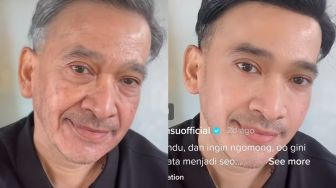 8 Potret Artis Ikut Tren Aged Filter, Ada yang Penasaran dengan Wajahnya Saat Tua Nanti