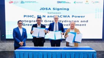 Pupuk Indonesia Libatkan PLN dan ACWA Power Kembangkan Green Hydrogen dan Green Ammonia