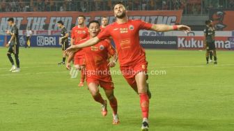 Marko Simic Ukir Milestone 100 Gol Bareng Persija, Thomas Doll: Bomber Fenomenal!