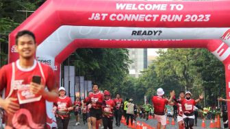 J&T Express Sinergikan 2.500 Pelari dalam Wadah Penghubung di J&T Connect Run