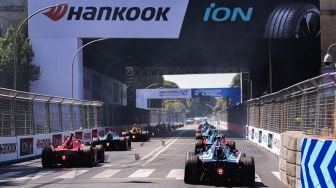 Rome E-Prix 2023, Ban Hankook iON Race Tire Diuji di Bawah Cuaca Ekstrem Gelombang Panas