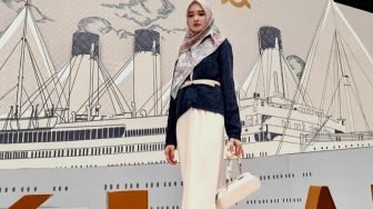 Tuai Perdebatan, Inara Rusli Kenakan Rok dengan Belahan Sebetis Meski Kenakan Legging: Memang Dilarang?