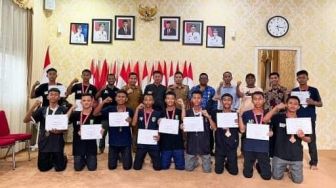 Street Soccer Asal Rohil Berhasil Raih Medali Emas Tingkat Nasional