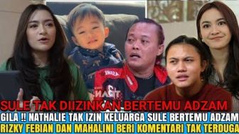 Cek Fakta: Nathalie Holscher Larang Keluarga Besar Sule Temui Adzam, Rizky Febian dan Mahalini Ngamuk