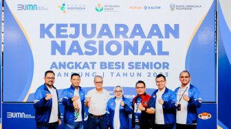 Pupuk Indonesia Dukung Kejurnas Angkat Besi Senior di Bandung