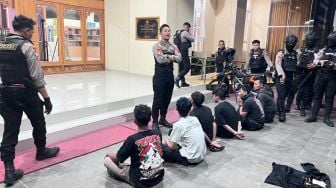 Bawa Senjata Tajam dan Miras, Empat Pemuda Perguruan Silat Diciduk Tim Sparta Polresta Solo