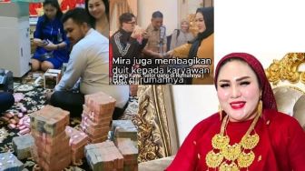 Wanita Emas Panggil Pimpinan dan Pegawai Bank ke Rumah Hitung Uang, Mesin Penghitung Juga Diangkut