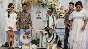 Minta Maaf ke Umat Katolik, Nena Jelaskan Pemberkatan Pernikahan Anjing Jojo dan Luna