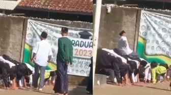 Detik-detik Video yang Diduga Aksi Perpeloncoan Siswa SMP saat MPLS di Cianjur