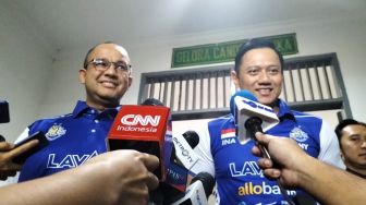 Nonton Bareng SBY-AHY, Ini Pelajaran Penting yang Dipetik Anies dari Pertandingan Voli Indonesia Vs Vietnam