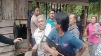 Rampas Senpi hingga Serang Polisi, Satu Keluarga di Labuhan Batu Ditangkap