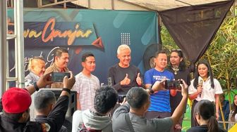 Kumpulkan Pelaku Industri Kreatif Mulai dari Once Hingga Young Lex, Ganjar Bicara Pengembangan Bakat Sejak Dini