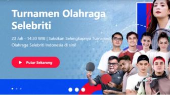 Turnamen Olahraga Selebriti Indonesia Streaming Dimana? Cek Jadwal dan Link Nonton