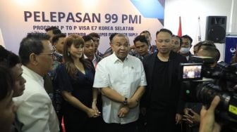 Kemnaker Berangkatkan 90 PMI Visa E-7 ke Korea