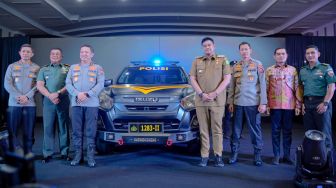 12 Unit Mobil Patroli Dilengkapi Senjata Laras Panjang Disiapkan untuk Berantas Begal di Kota Medan