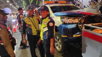 Kronologi Jessica Bawa Kabur Mobil Patroli Polisi di Jaktim, Tabrak Jazz dan Rush
