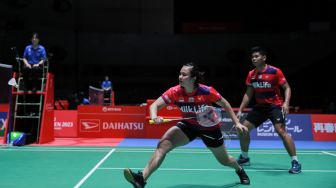 Hasil Japan Open 2023: Dikalahkan Wakil Tuan Rumah, Praveen/Melati Tumbang di Babak Pertama