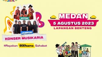 Jamrud dan Kotak Akan Ramaikan Konser Musikaria di Adira Festival Medan