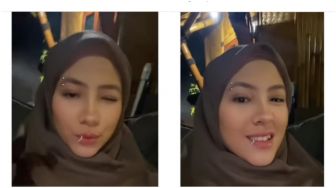 Kenakan Hijab, Tingkah Laku Adhisty Zara Curi Perhatian Netizen