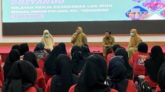 Puskesmas Loa Ipuh dan Kecamatan Tenggarong Gelar Refreshing Kader Posyandu