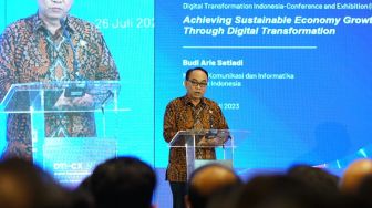 Menkominfo Budi Arie Setiadi Resmikan DTI-CX 2023 di JIEXPO Jakarta