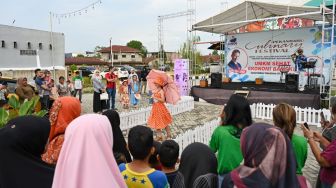 Buka Akses Pasar Untuk Pelaku UMKM Naik Kelas, Relawan Sandi Uno Hadirkan Pekanbaru Culinary Festival