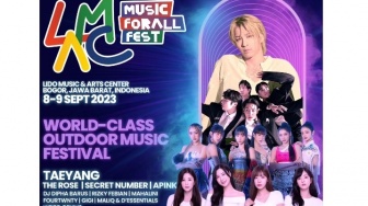 Meriahkan LMAC Music For All Fest 2023, Taeyang Bigbang Hingga Apink Siap Sapa Fans Indonesia