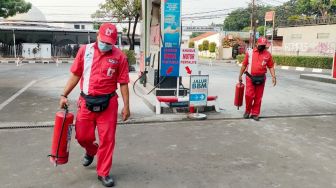 Aksi Sigap Petugas SPBU Pertamina, Api Padam Dalam 3 Menit