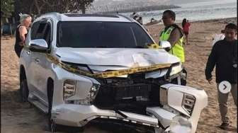 Breaking News, Pengemudi Pajero di Pantai Sanur Tabrak Ibu-ibu di Sunset Road