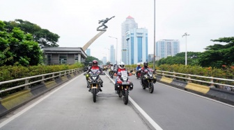 Sebentar Lagi Mau Konvoi Sepeda Motor, Begini Tips Cari Aman dan Jaga Kondisi dari Wahana Honda