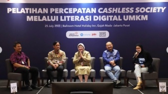 Dorong Literasi Digital UMKM, Dinas PPKUKM DKI Jakarta Berkolaborasi Gelar Pelatihan Cashless Society