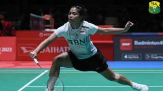 Japan Open 2023: Tundukkan Peringkat Satu Dunia, Gregoria Mariska Lolos ke Semifinal