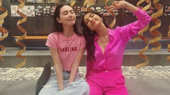 Serba Pink, Intip 8 Potret Raline Shah Nonton Film Barbie Bareng Davikah Hoorne di Thailand