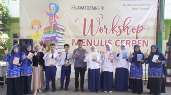 Ribuan Siswa MTs Negeri 3 Malang Ikuti Workshop Menulis Cerpen