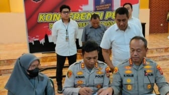 Dokter Penampar Anak 3 Tahun di Makassar Tertunduk Lemas di Kantor Polisi