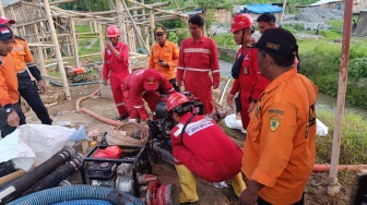 Hari Terakhir Evakuasi 8 Penambang Emas di Banyumas, Tim SAR: Sudah Tidak Ada Tanda Kehidupan