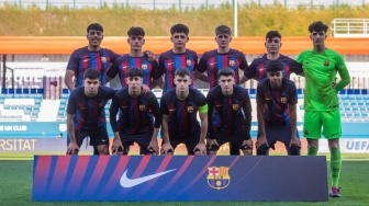 Barcelona Juvenil A Lumat Timnas Indonesia U-17 3-0, Suporter Garuda Ramai-ramai Ucapkan Terima Kasih